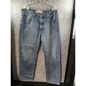 Levi's Denizen 285 Jeans Men's Size 36x36 Blue Stone Washed Relaxed‎ Fit
